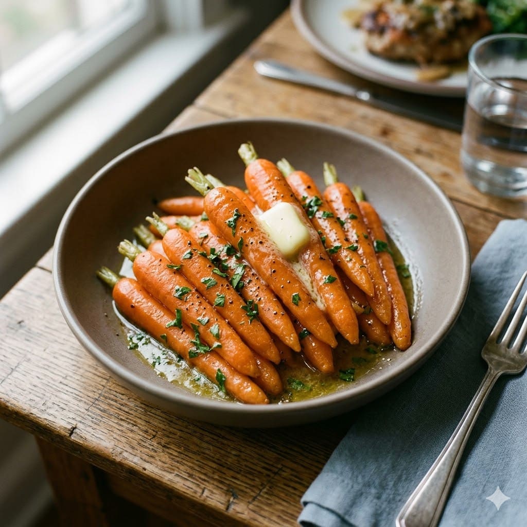 Buttered Carrots One Fifteenth Coffee